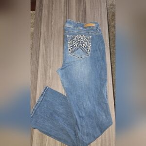 Wallflower Juniors Lucious Curvy Fit Size 19 Jeans Denim Pants